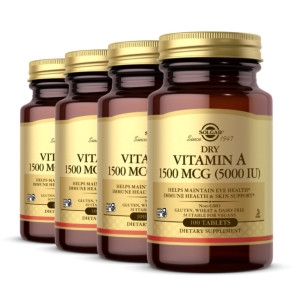 솔가 건조 비타민A 1500mcg (5000 IU) 100캡슐