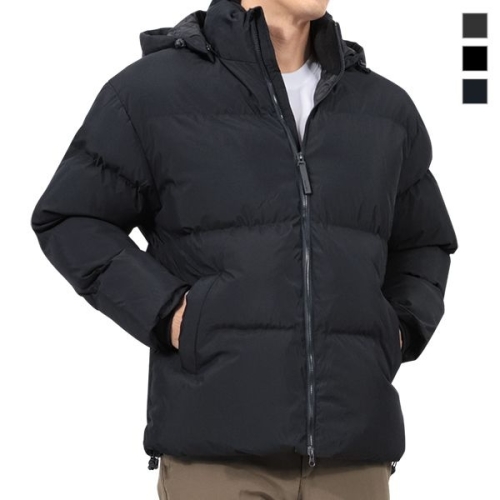 버팔로  아웃도어 하이넥 후드 웰론 패딩 점퍼 Model No_COB4131