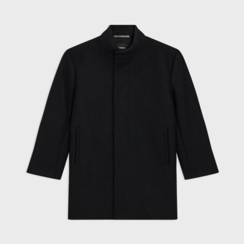 띠어리 코트 O0871407001 Black
