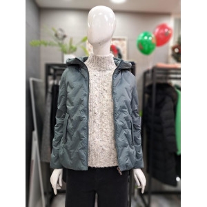 오프리미츠 세이브존04 밑단 스티치 후드 다운 B24DA2A021 28397823