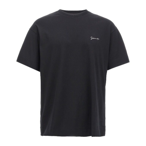 지방시 반팔 티셔츠 BM71MG3YPS001 Black