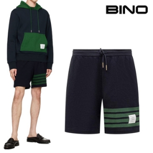 톰브라운 여름일주일 노마진 사선 코튼 쇼츠 MJQ203A