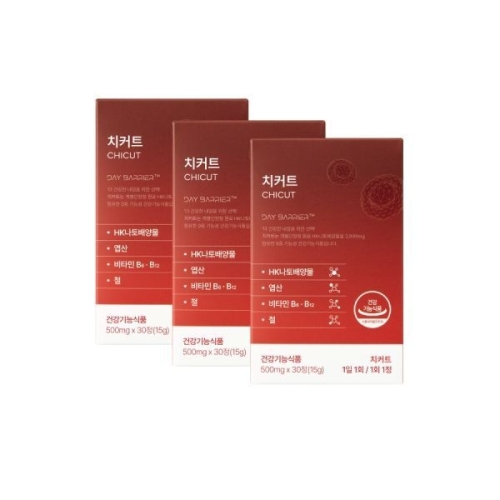 데이배리어 치커트 500mg 30정