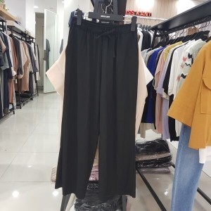 미스칸트 다미 와이드 웨이즈 팬츠 KNPTM402 BK