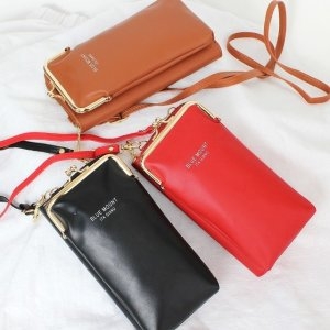 블루마운트 W6609 심플 지갑형 미니크로스백 여자가방 WFFL22W