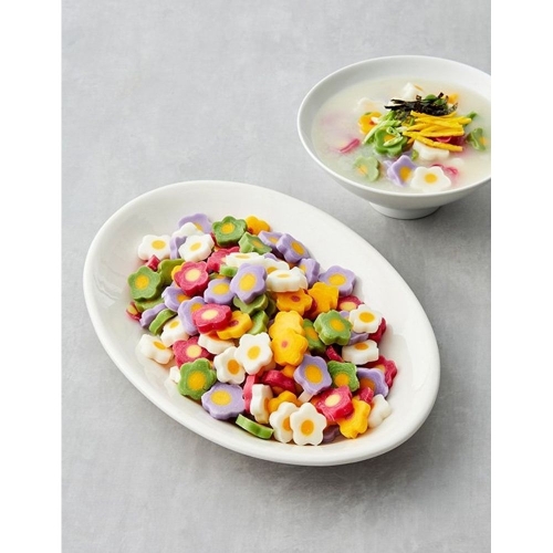 미지떡 꽃 떡국떡 400g [1개] - 에누리 가격비교