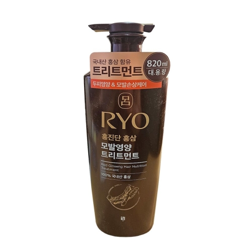 려 홍진단 홍삼 모발영양 트리트먼트 820ml