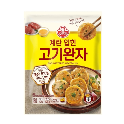 오뚜기  계란 입힌 고기완자 400g