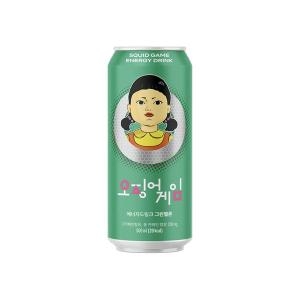삼각에프엠씨 오징어게임 에너지드링크 그린멜론 500ml
