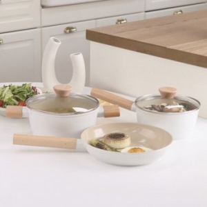 아이젠베르그  쿠헨바움 IH 세라믹냄비 3종 A세트 (편수18+양수20+팬24)