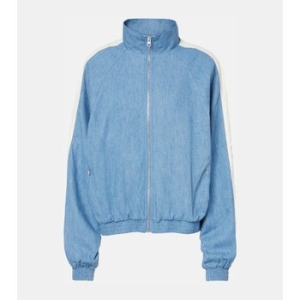 오라클 Elias 헴프 코튼 샴브레이 트랙 재킷 P01005894