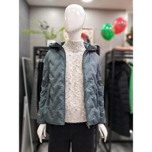 오프리미츠 세이브존04 밑단 스티치 후드 다운 B24DA2A021 S28397823