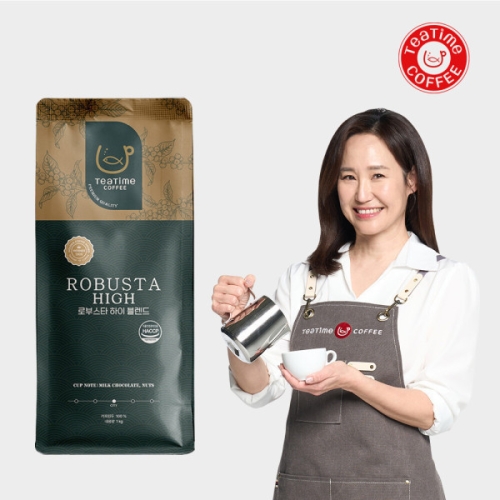 티타임커피  로부스타 하이 블렌드 1kg
