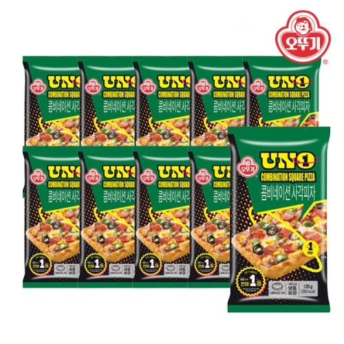 오뚜기  UNO 콤비네이션 사각피자 120g