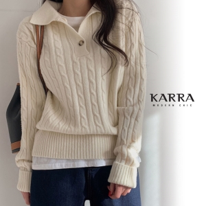 KARRA 반오픈트위스트니트_A3F0439