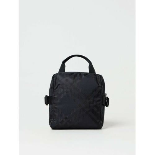 버버리 체크 자카드 크로스바디백 블랙_8080900