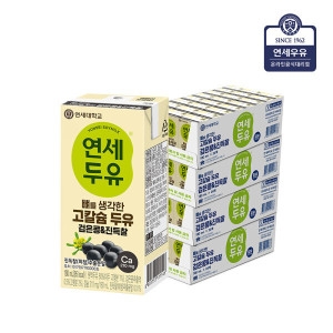 연세두유 뼈를 생각한 고칼슘 두유 검은콩 진득찰 180ml