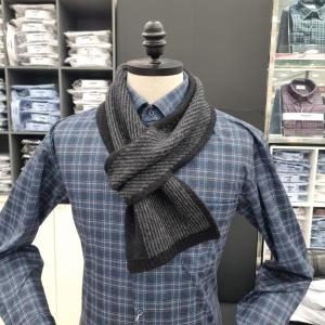 레노마 스트라이프 쁘띠 머플러 가볍고 따뜻한 머플러BOFTM1011GYC