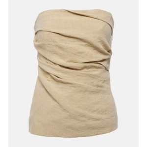 토브 Izel 스트랩리스 리넨 탑 P00933244