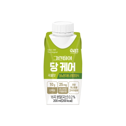 정식품 그린비아 당 케어 곡물맛 200ml