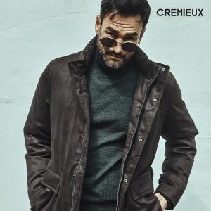 다니엘크레뮤 FAUX 스웨이드 구스 다운 점퍼 532273