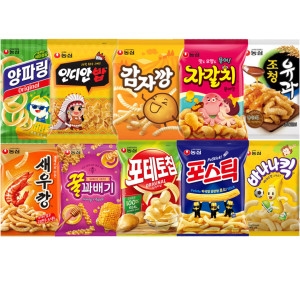 농심  봉지과자 10종세트