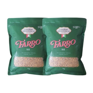 그레인온  이탈리아산 파로 엠머밀 1kg 2팩/b 2개