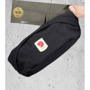 피엘라벤 FJALLRAVEN 울버 힙 팩 미디움 블랙 23165550 ULVO HIP PACK MEDIUM BLACK