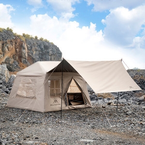 마운틴하이커  에어텐트 오두막 캠핑 감성텐트 간편 설치 타프 포함 SZK1155