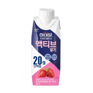 일동후디스 하이뮨 프로틴 밸런스 액티브 딸기 250ml