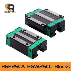 CNC  HGH25CA HGW25CC 선형 가이드 레일 블록 매치 사용 HIWIN HGR25 라우터용 포함 1 개