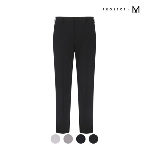 프로젝트엠 남성 에어로쿨 테이퍼드핏 밴딩 슬랙스 팬츠_EPD2PP1333