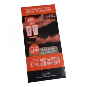 박준뷰티랩 살롱 새치커버 염색약 다크브라운 300ml