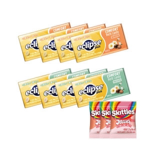 이클립스  플러스 허브캔디 꿀레몬향 30g 4개 + 배비파향 30g 4개 + 쿨링소프트 캔디 리치향 15g 2개