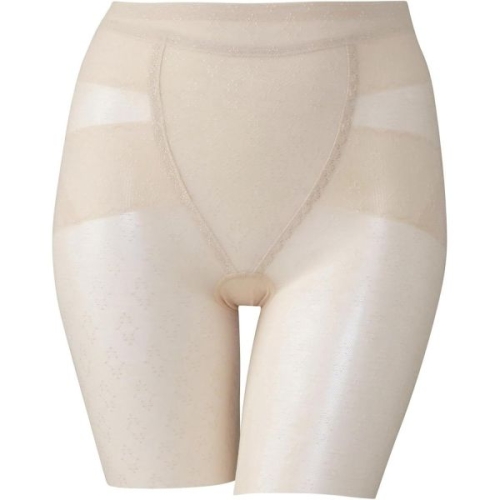 와코루 거들 움직이는 모습 부드러운 메쉬 롱 길이 골반 서포트 면혼 소재 GHK360 여성 LL 브르