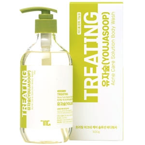 트리팅 아크네 케어 솔루션 바디워시 유자숲 500g