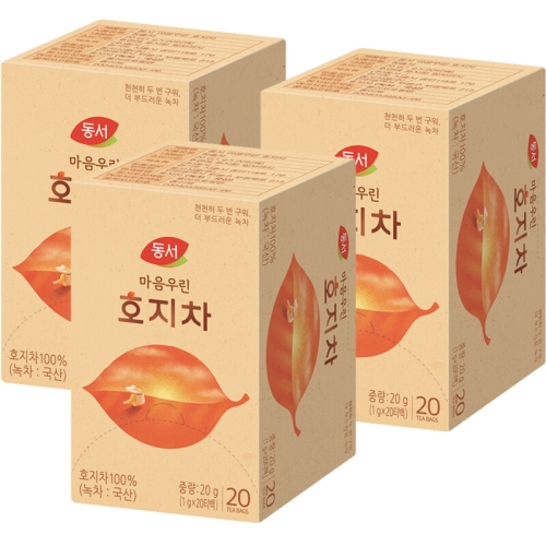 동서식품  마음우린 호지차 20개입