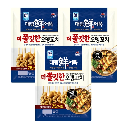 사조대림 대림선 더 쫄깃한 오뎅꼬치 324g