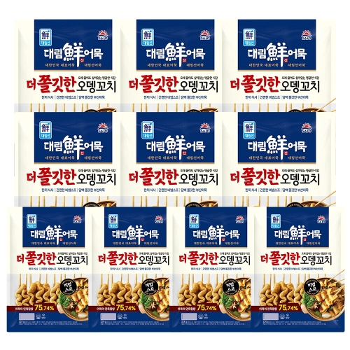 사조대림 대림선 더 쫄깃한 오뎅꼬치 324g