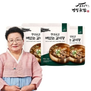 다담  정성곳간 강순의 명인의 뼈 없는 갈비탕 800g