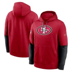 나이키 1124225 NFL팀 후드 맨투맨 집업 San Francisco 49ers 2024 Sideline Club P