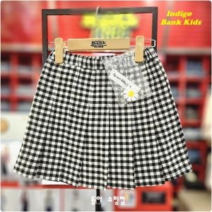 인디고뱅크키즈 봄 가을 데일리하게 입기 좋아 계속 손이 가는 속치마 포함 고방 체크 우븐 플리츠 스커트 IKWH25S01_쇼핑점