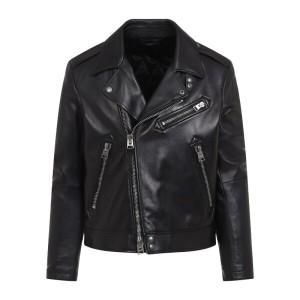 톰포드 램 가죽 바이커 재킷 LXR004LMN014S24 LB999