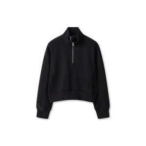 탑텐 여성 밸런스 프리미엄 더블니트 하프집업 MBF5TR2240