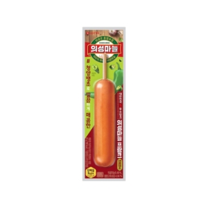 롯데웰푸드 롯데햄 의성마늘 프랑크 매콤땡초 65g