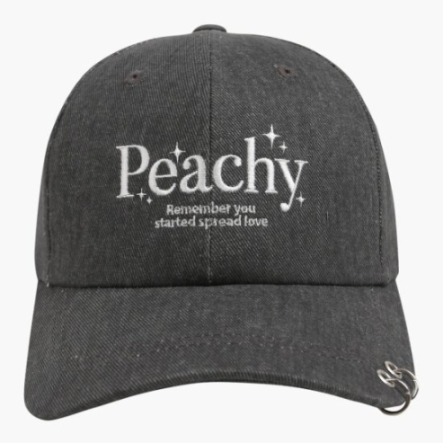 더데이걸 스트릿 볼캡 TGAH25A01_쇼핑점 FRE 다크그레이