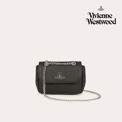비비안웨스트우드 플레인 체인 숄더백_VPSCBA0022 99