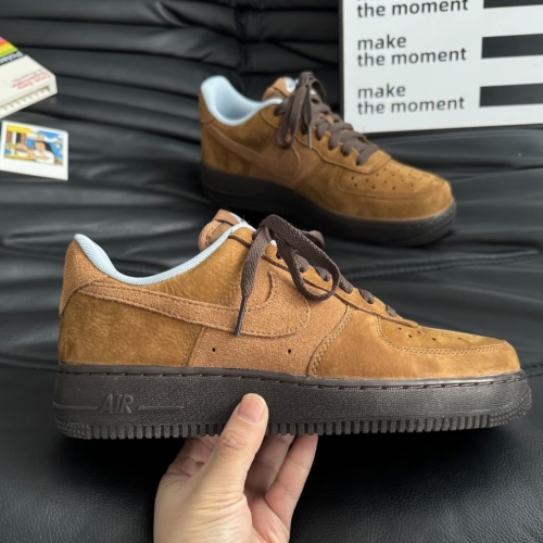 나이키 에어 포스1 로우 라이트 브리티쉬 탄 IB4617-222 한정판 운동화