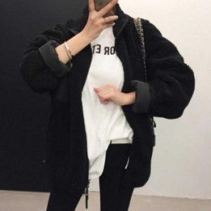 오노마 ONM 여성 20 윈터 아우터 대 따뜻 양면 후리스 루즈핏 스 28463539