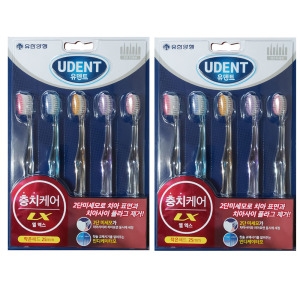 서흥 유한양행 유덴트 LX 칫솔 이중미세모